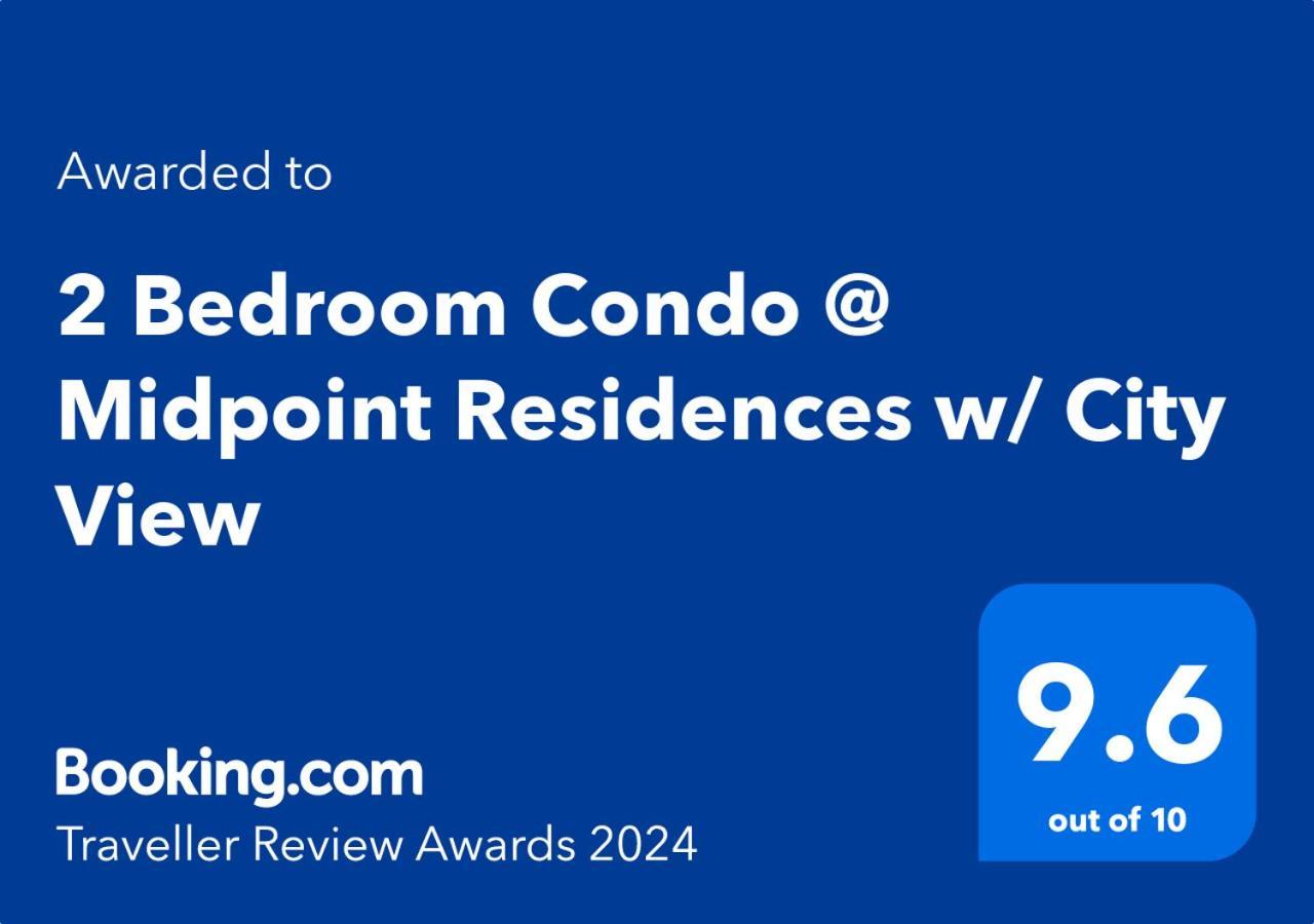 2 Bedroom Condo @ Midpoint Residences W/ City View Мандау Сити Екстериор снимка